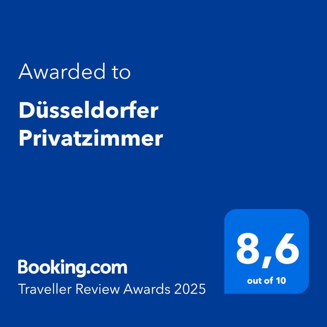 Düsseldorfer Privatzimmer Exterior foto